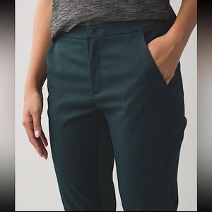 Lululemon & Go City Trek Trouser Dark Fuel Green Pant